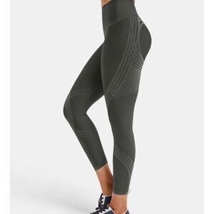 High-Waisted Olive Leggings